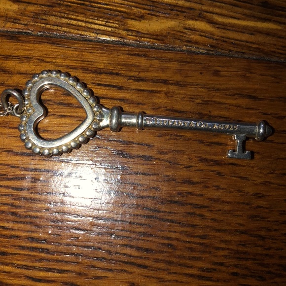 Tiffany & Co. Jewelry Tiffanys Beaded Heart Key Pendant Poshmark